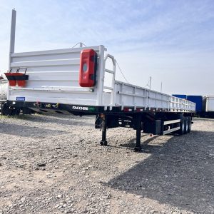 Semirremolque Rampla plana Facchini Nuevo 3 Ejes 13.50 m con barandas Buin