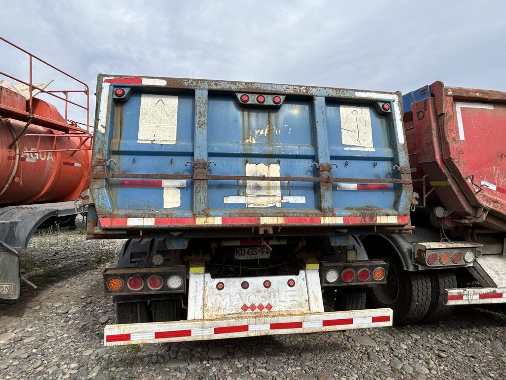 Semirremolque Batea Machile 2019 3 ejes 20 M3 Acero Inoxidable # Ref GS94 Buin - Imagen 3