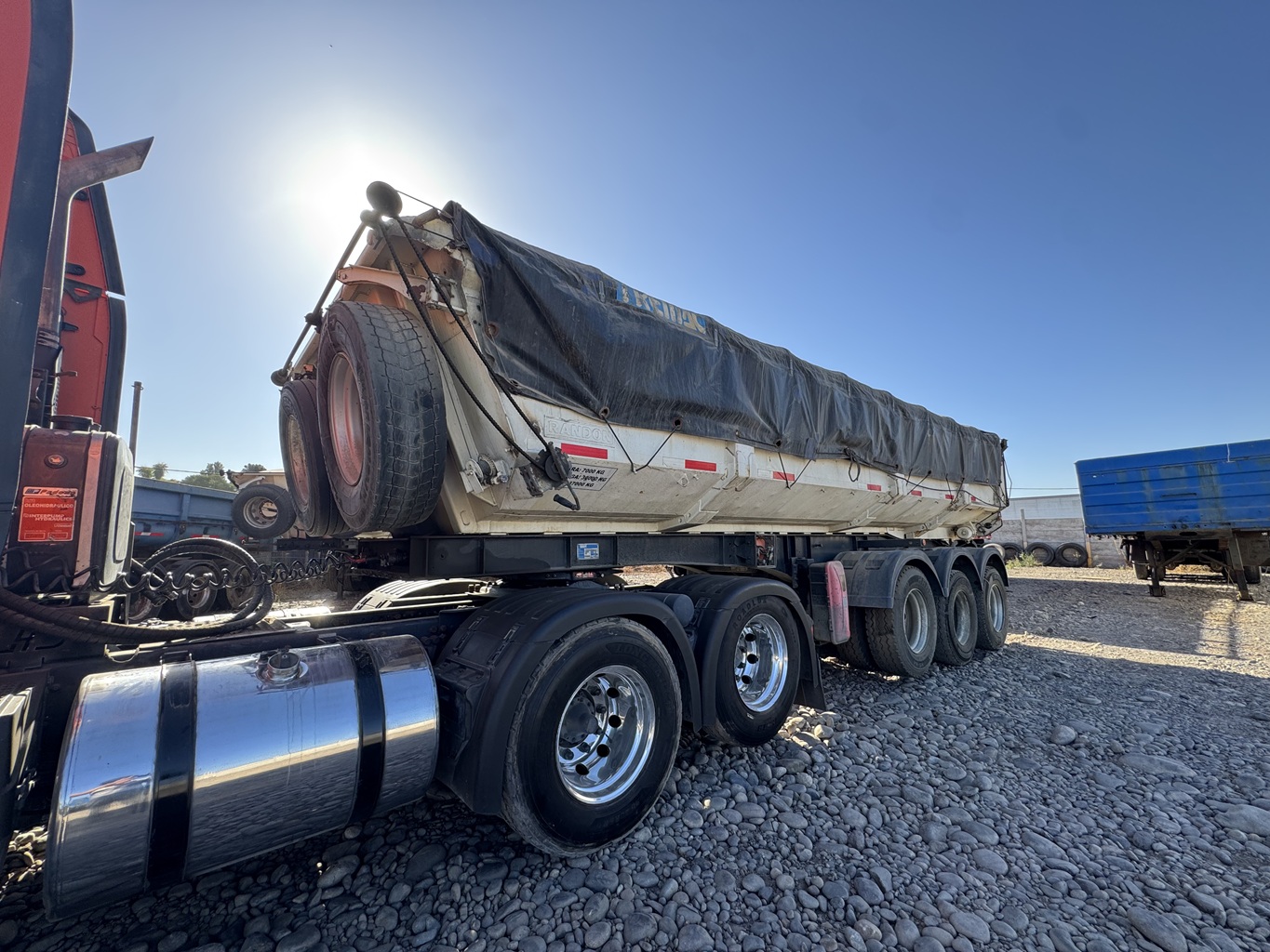 Semirremolque Batea Randon 2019 3 ejes 20 M3 # Ref GG89 Buin