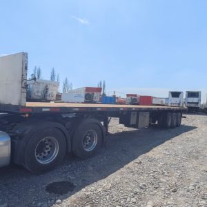 Semirremolque plano Randon 2013 3 Ejes 14.30 de largo # Ref 8412 Buin