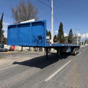 Semirremolque plano Ferras 2016 3 Ejes 12,50 de largo # Ref HW69 Buin