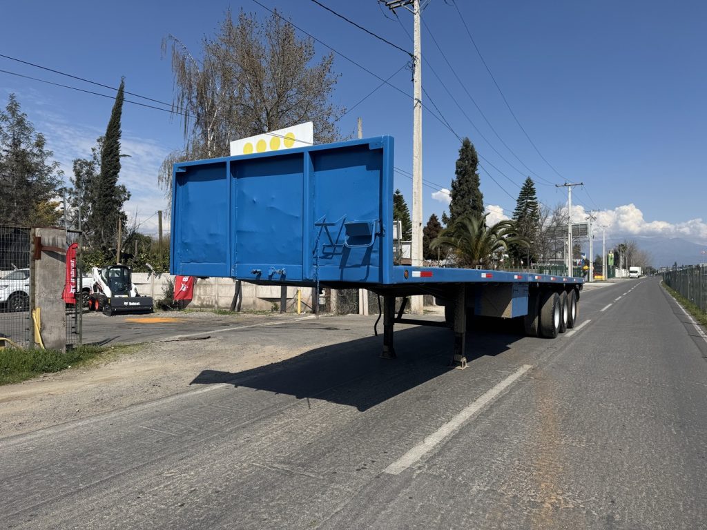 Semirremolque plano Ferras 2016 3 Ejes 12,50 de largo # Ref HW69 Buin - Imagen 9