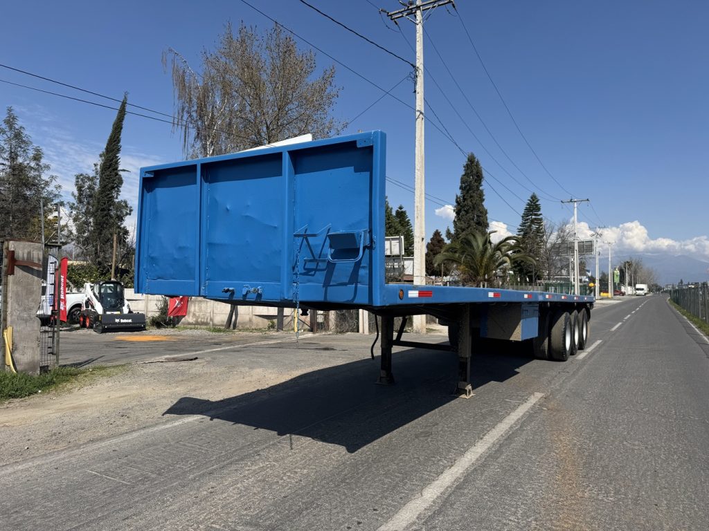 Semirremolque plano Ferras 2016 3 Ejes 12,50 de largo # Ref HW69 Buin - Imagen 8