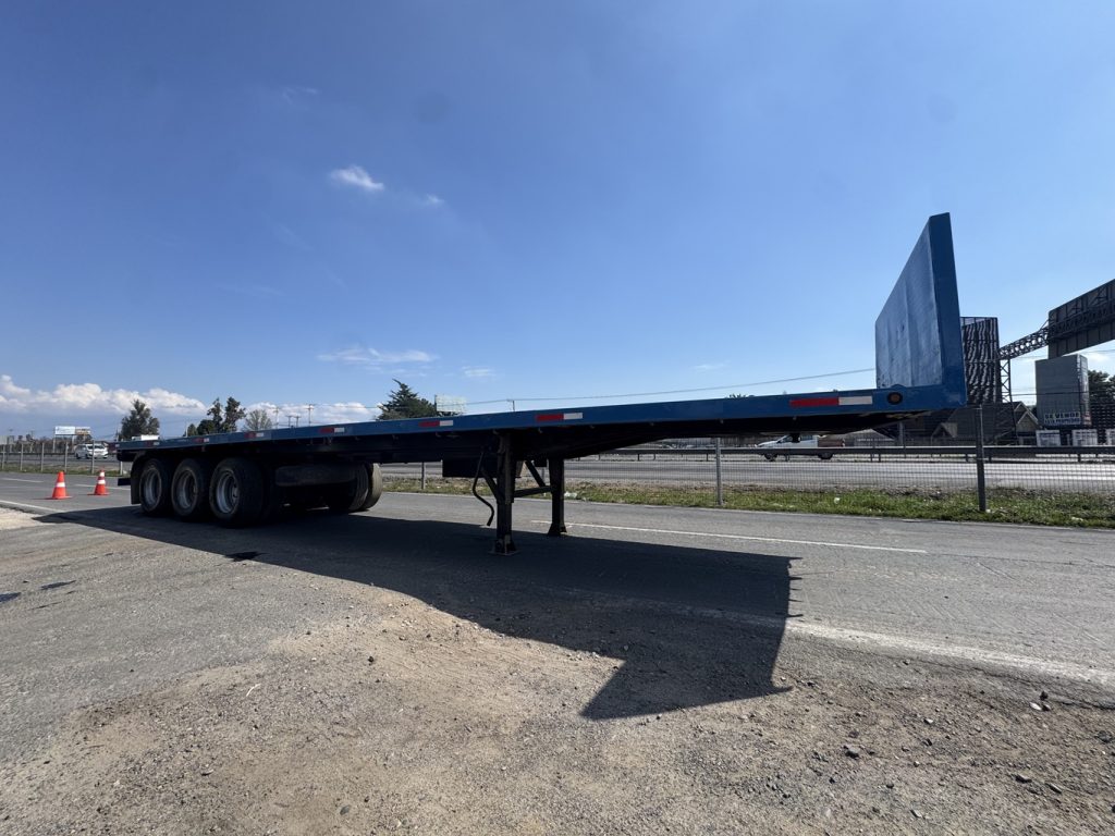 Semirremolque plano Ferras 2016 3 Ejes 12,50 de largo # Ref HW69 Buin - Imagen 4