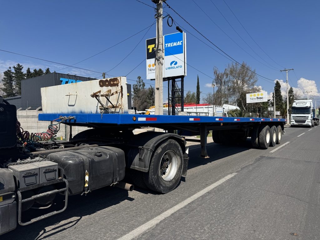 Semirremolque plano Ferras 2015 3 Ejes 12,50 de largo # Ref 1784 Buin - Imagen 6
