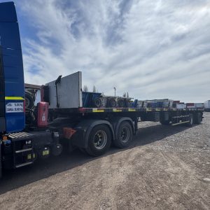 Semirremolque plano Randon 2015 2 Ejes 14.30 de largo # Ref 7756 Buin